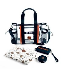 Wear by Erin Andrews Chicago Bears Clear Stadium Baby Bag