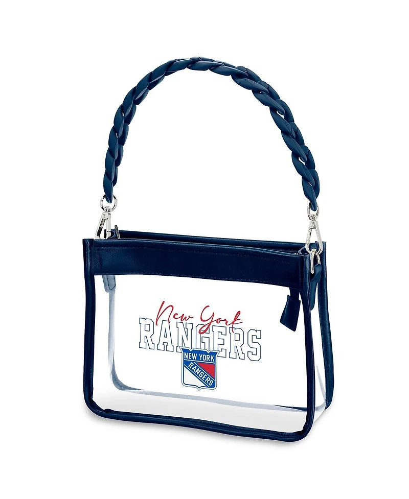 Wear by Erin Andrews New York Rangers Plastic Chain Mini Crossbody