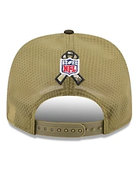 New Era Men's Green Kansas City Chiefs 2025 Salute to Service 9SEVENTY Adjustable Hat