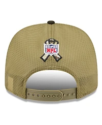 New Era Men's Green Dallas Cowboys 2025 Salute to Service 9SEVENTY Adjustable Hat