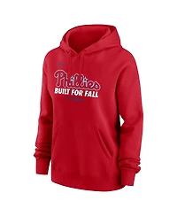 Nike Women's Red Philadelphia Phillies 2025 Mlb Postseason Authentic Collection Therma Hoodie