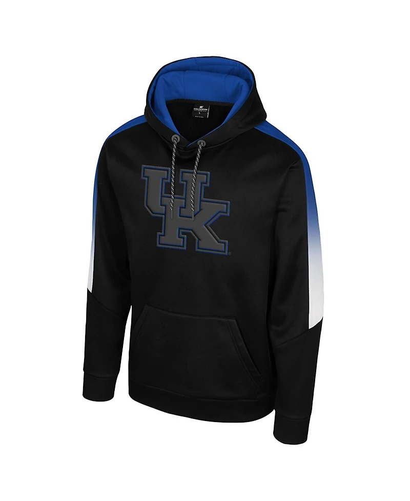 Colosseum Men's Black Kentucky Wildcats the Gang Blackout Hoodie