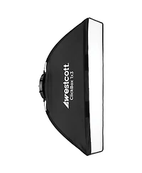 Westcott 1x3' ClickBox Strip Softbox with Bowens S-Mount