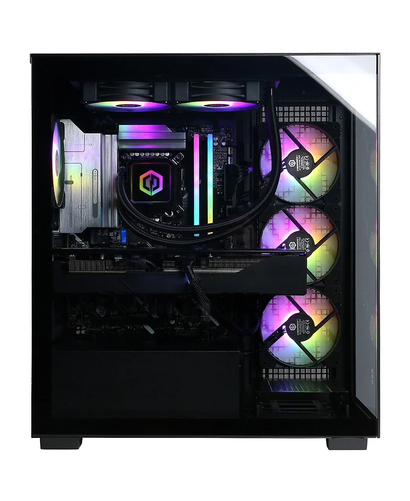 CyberPowerPC Gamer Supreme Liquid Cooled Gaming Desktop Computer, Intel Core Ultra 7 265KF 3.9GHz, 32GB Ram, 2TB Ssd, Nvidia GeForce Rtx 5080 16GB,