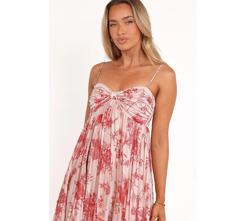 Petal and Pup Women's Vikki Dress - Red Floral