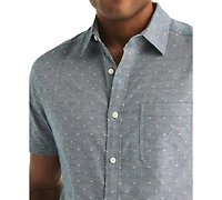 Nautica Men's Printed Short Sleeve Shirt