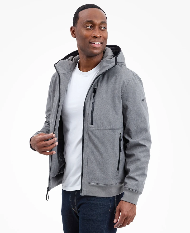 Michael Kors Men's Hooded Softshell Jacket