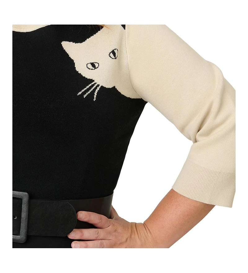 Unique Vintage Plus Minou Sweater