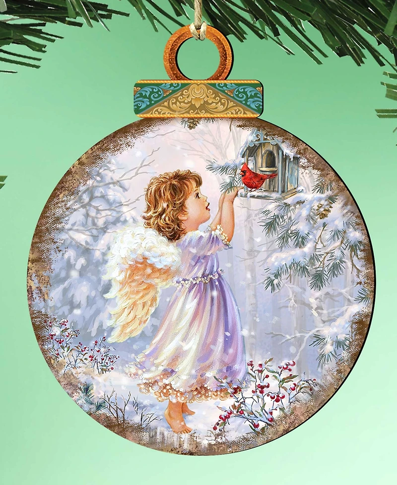 Designocracy Little Christmas Joy Christmas Ornament