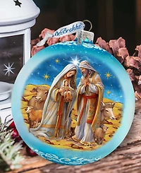 G. Debrekht Bethlehem's Miracle Glass Ornament