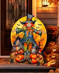 Designocracy Scarecrow Outdoor Decor