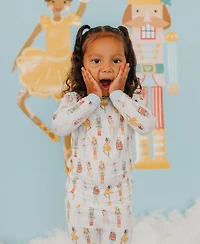 Copper Pearl Baby Girls 2-Piece Juliet Long Sleeve Top and Pants Pajama Set