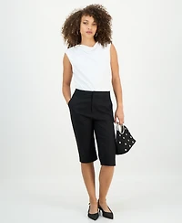 I.n.c. International Concepts Petite High-Rise Capri Pants, Macy's Exclusive