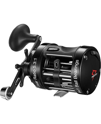 Piscifun Chaos Xs Baitcaster Reinforced Metal Body Reel for Saltwater Inshore, Surf Trolling & Big Freshwater Fish, Powerful & Smooth