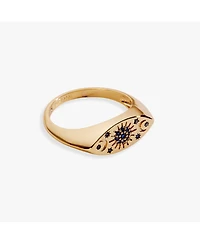 Evil Eye Signet Ring