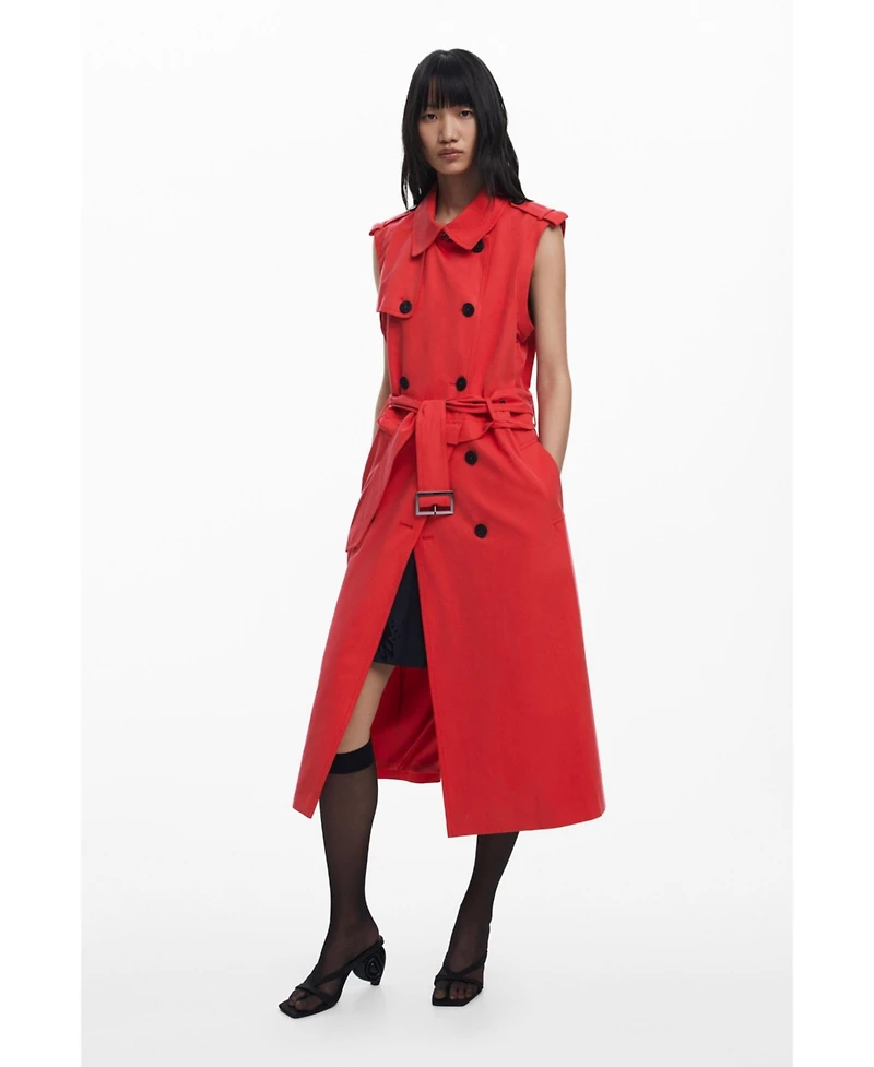 Desigual Women's Detachable trench coat