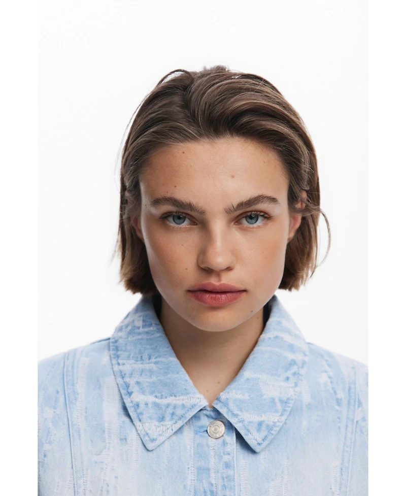 Desigual Women's Denim jacket with pockets
