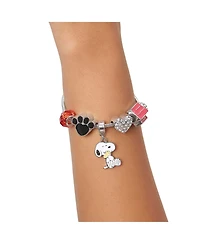 Peanuts Snoopy Charm Bracelet - 6 Unique Charms
