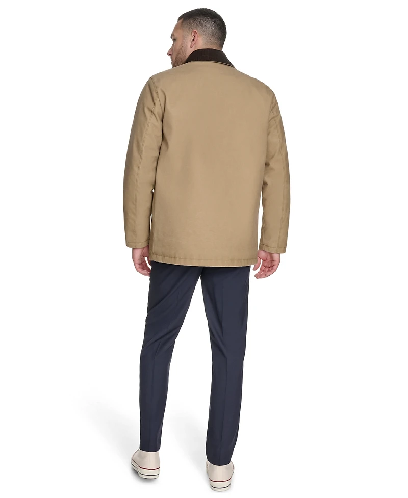 Tommy Hilfiger Men's Collared Barn Coat