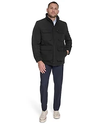 Tommy Hilfiger Men's Four Stand Collar Military-Inspired Field Jacket