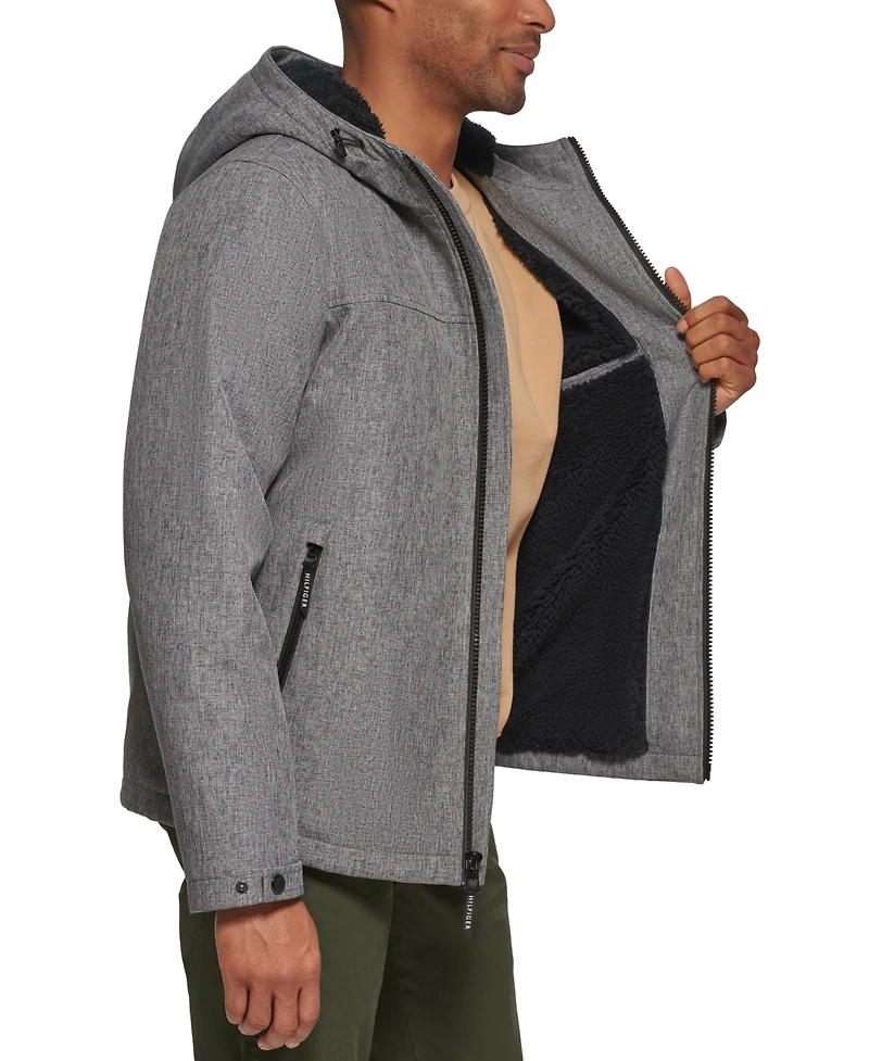 Tommy Hilfiger Men's Softshell Hooded Jacket