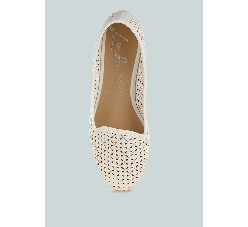London Rag Kyrie Cut Out Detail Ballerinas Women