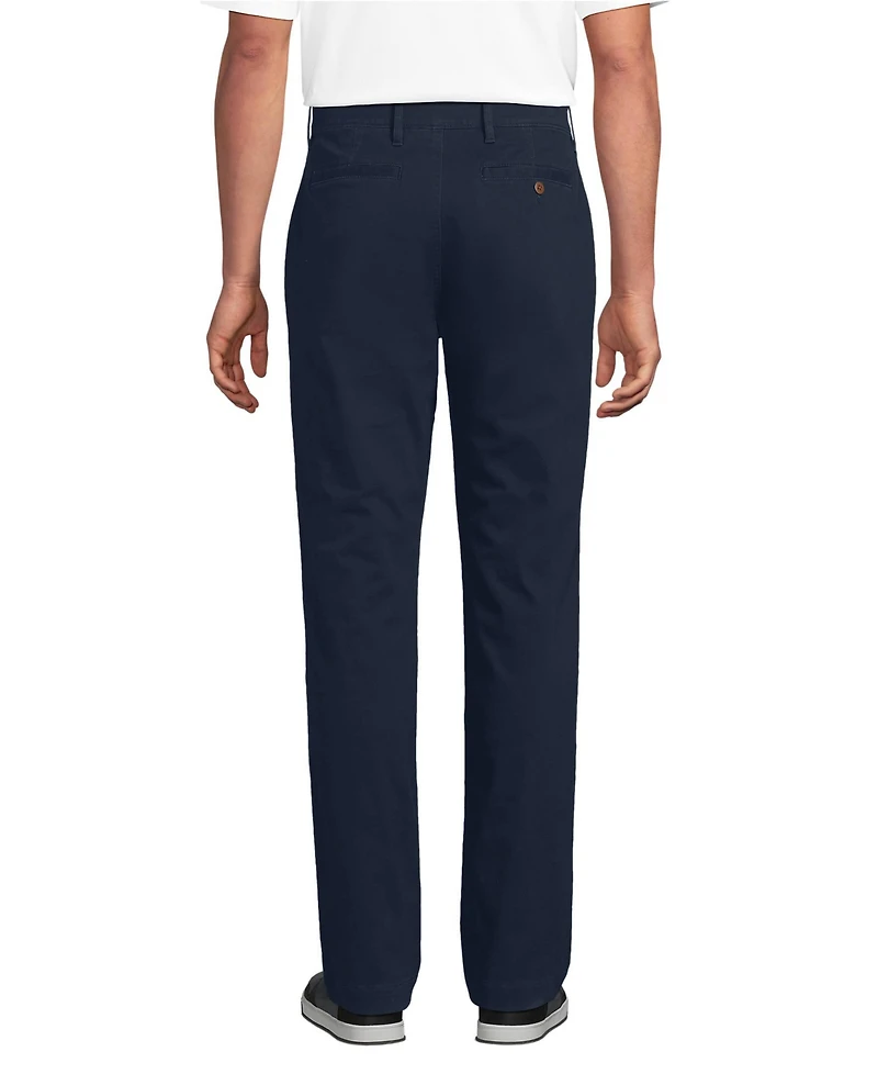 Lands' End Men's Knockabout Comfort Waist Classic Fit Flannel Lined Chino Pant