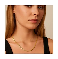 The Eliana Gold Snake Chain Necklace
