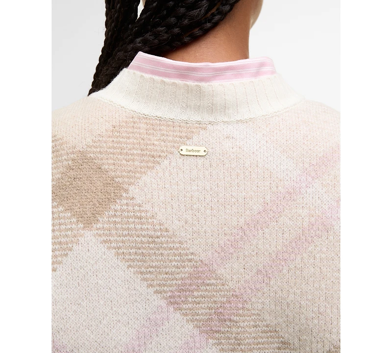 Barbour Women's Sara Long Sleeve Crewneck Sweater