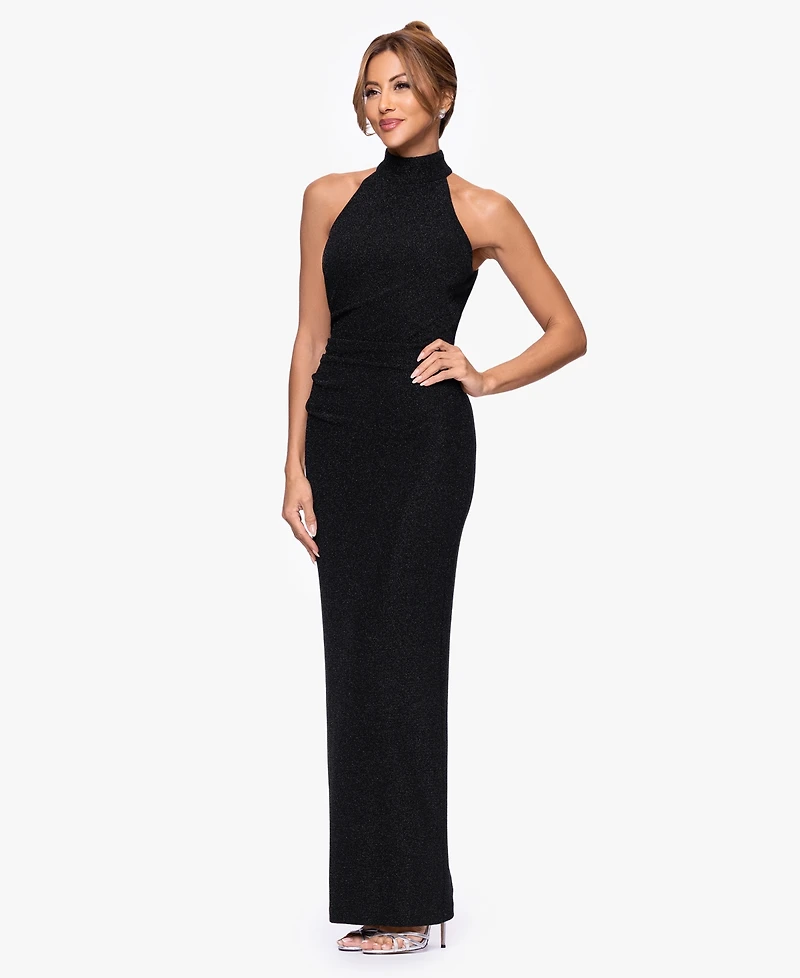Xscape Women's Halter Neck Maxi Dress