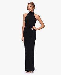 Xscape Women's Halter Neck Maxi Dress