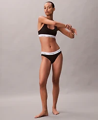 Calvin Klein Women's Ck Icon Cotton Modal Bikini Underwear QF8520