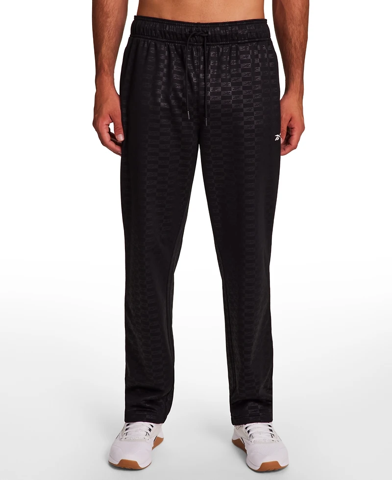 Reebok Men's Regular Fit Straight Leg Fleece Pants