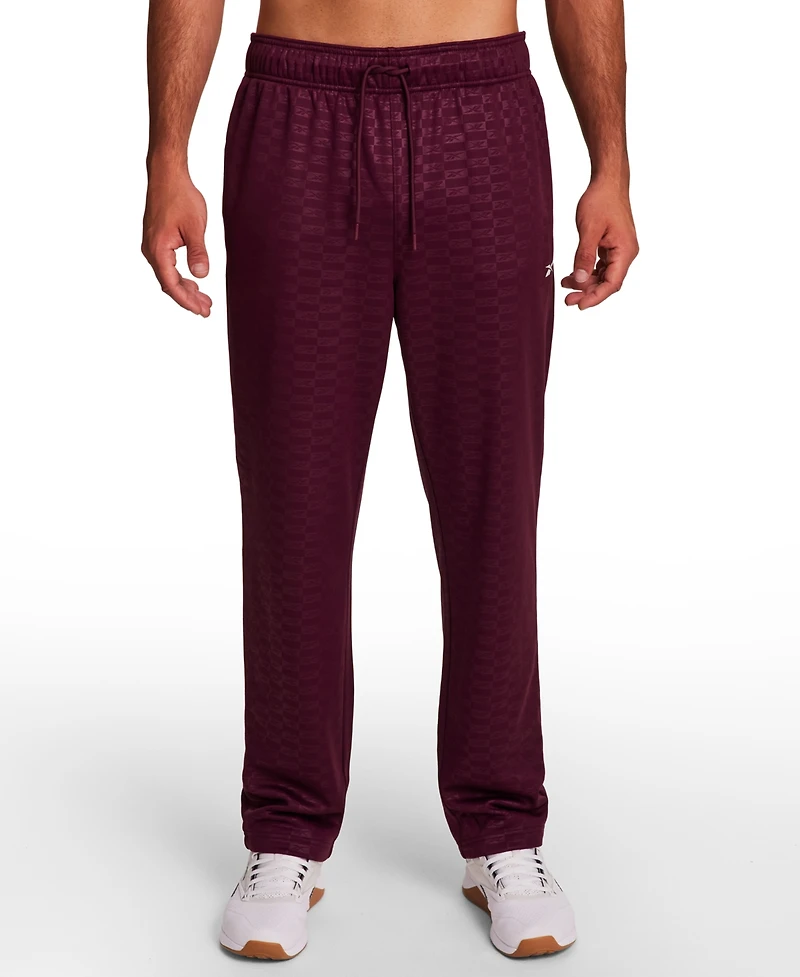 Reebok Men's Regular Fit Straight Leg Fleece Pants