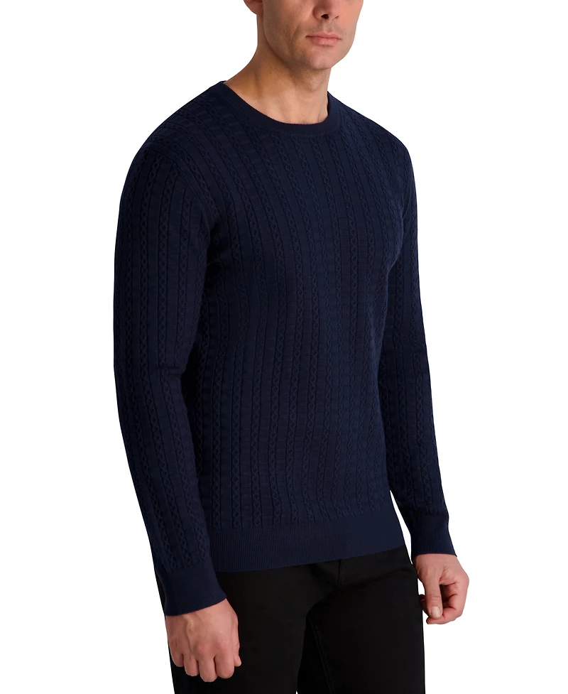 Karl Lagerfeld Paris Men's Crewneck Sweater