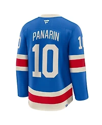 Fanatics Men's Artemi Panarin Blue New York Rangers Centennial Premium Player Jersey