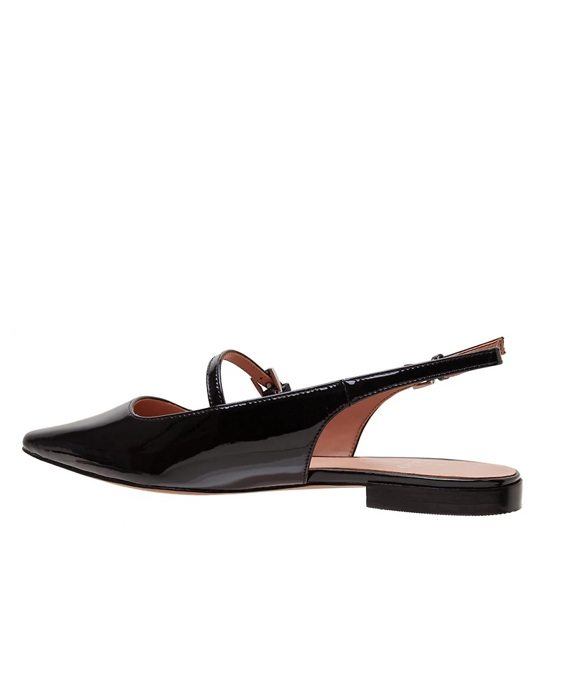 Celeste | Mary Jane Slingback Flats