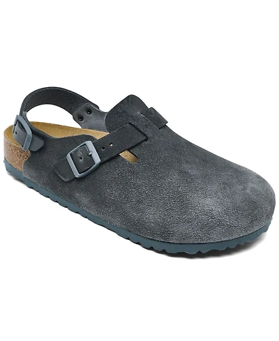 Birkenstock Men's Tokio Suede Leather Clogs from Finish Line