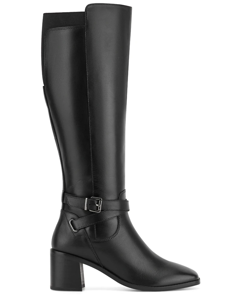 Easy Spirit Women's Noma eFlex Block Heel High Shaft Dress Boots