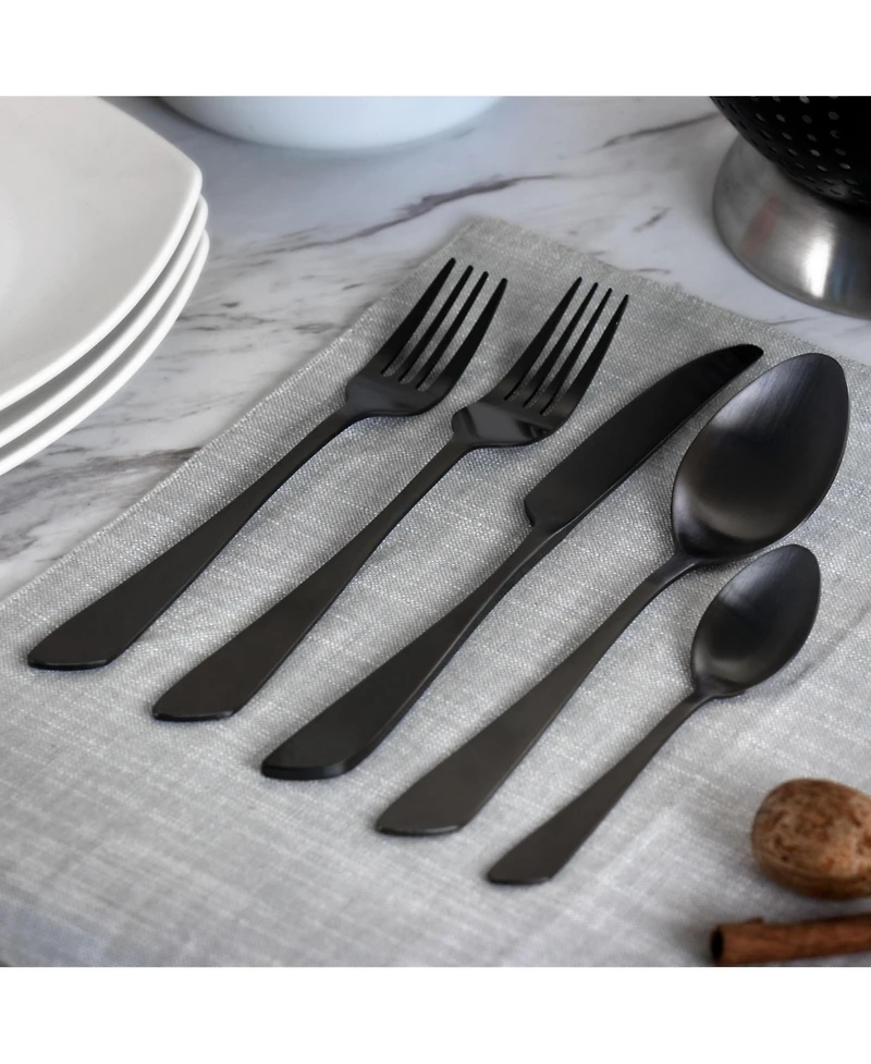 MegaChef Gibbous 20 Piece Flatware Utensil Set