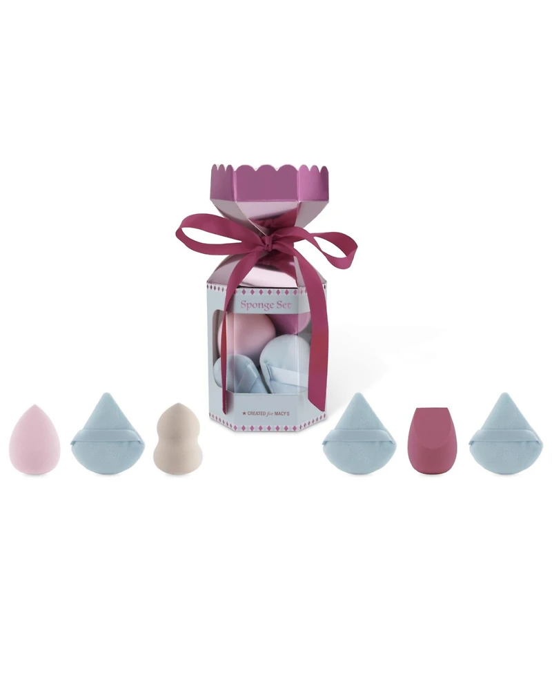 Created For Macy's 6-Pc. Makeup Sponge Set