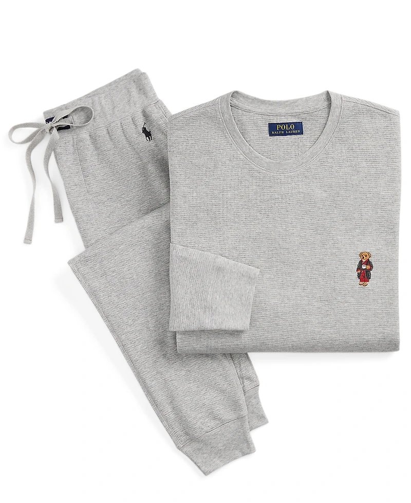 Polo Ralph Lauren Men's 2-Piece Long Sleeves T-Shirt and Joggers Set