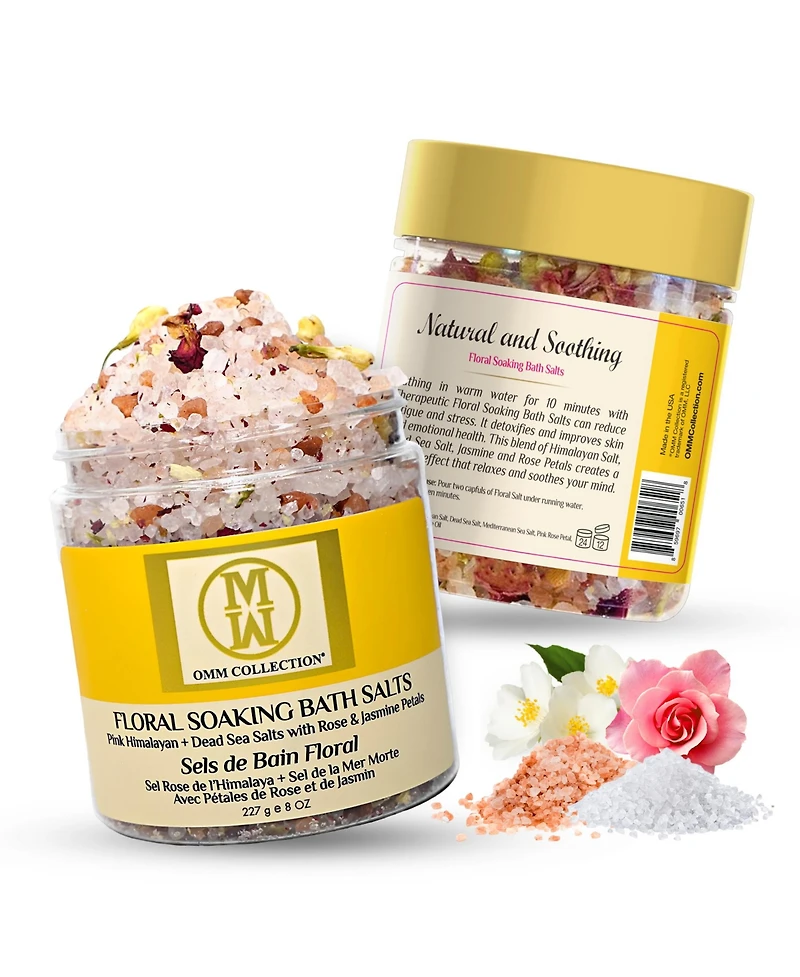 Omm Collection Floral Soaking Bath Salts