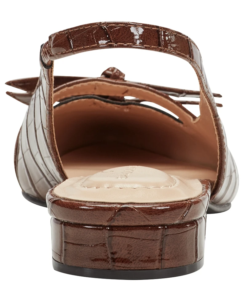 Bandolino Womens Aleeza Slingback Dress Flats