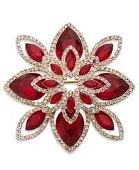 Givenchy Siam Gold-Tone Floral Boxed Pin
