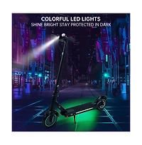 Artudatech 8.5-inch folding electric scooter with app, 350W, 35km range, 30km/h city commuting with lights