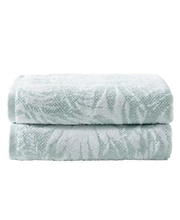 Tommy Bahama Lago Palm Cotton Jacquard 2-Pc. Bath Towel Set, 58" x 28"