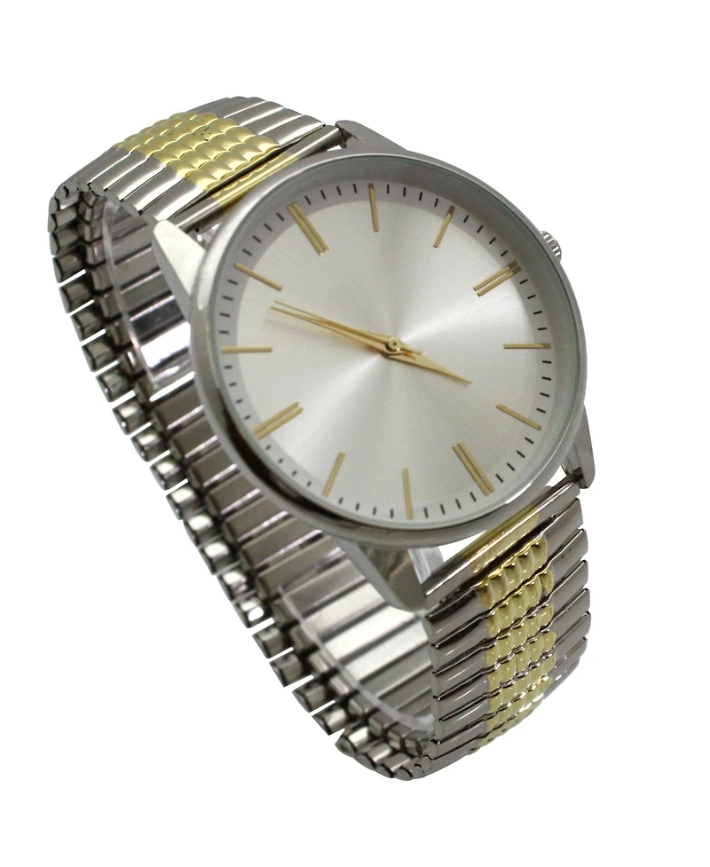 Two Tone Retro Everyday Stretch Women Watch