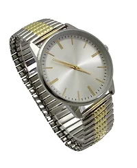 Two Tone Retro Everyday Stretch Women Watch