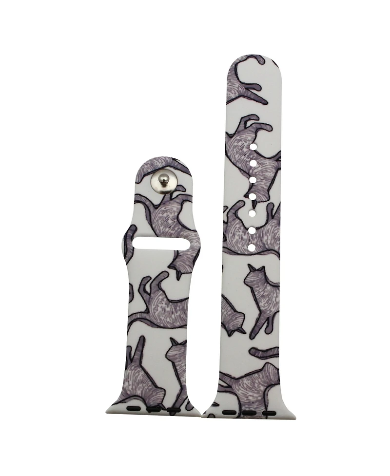 Olivia Pratt Printed Apple Watch Band 42MM, Brown